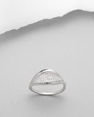 Bague Argent 925 et Zirconium