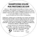 Shampooing solide Conditionneur aux Protéines de soie Autour du bain