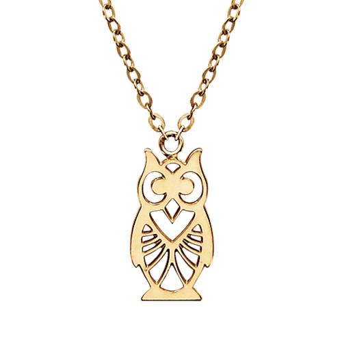 collier argent chouette collier argent chouette