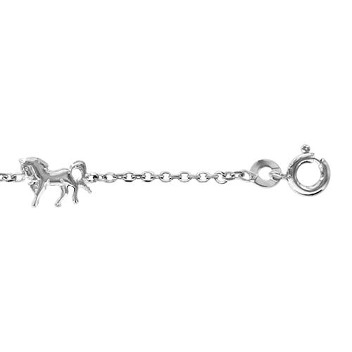 Bracelet Cheval Argent - Plaqué Or