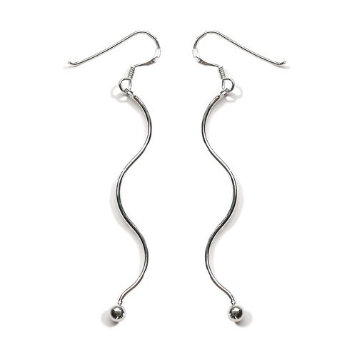 Boucles d'oreilles Argent 925 Spirale