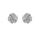 Boucles d'oreilles Argent 925 Fleur