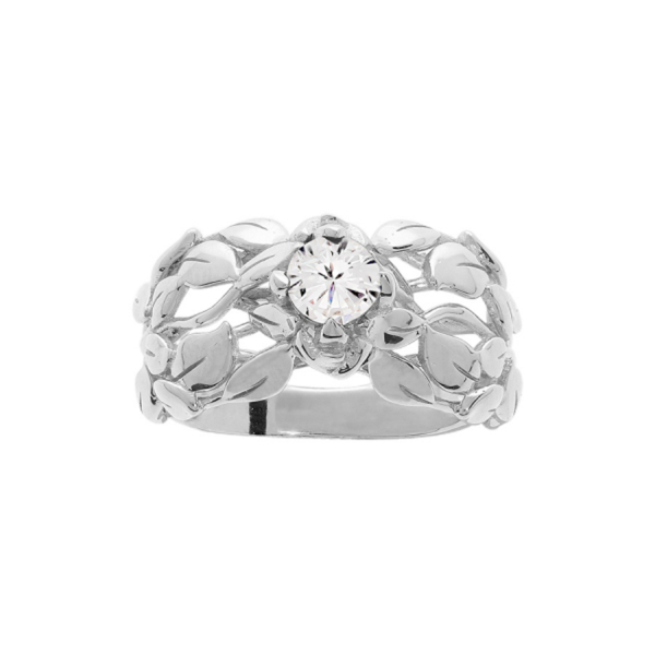 Bague Argent 925 Arbre de vie Zirconium 