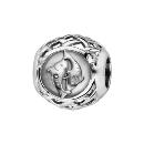 Charms Argent 925 Boule Zodiaque Poisson  