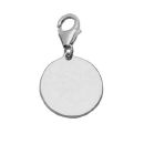 Charms Argent 925 Rond à Graver