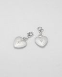 Charms Argent 925 et Zirconium Coeur