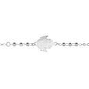 Bracelet Argent 925 Chainette et Boules Ange Ajouré