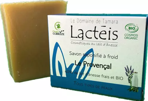 Savon Bio au Lait d'Anesse 40 % Le Provencal Lactéis