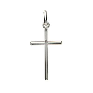 Pendentif Argent 925 Croix Sobre