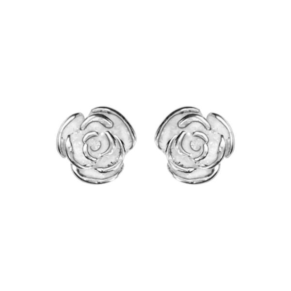 Boucles d'oreilles Argent 925 Petite Fleur