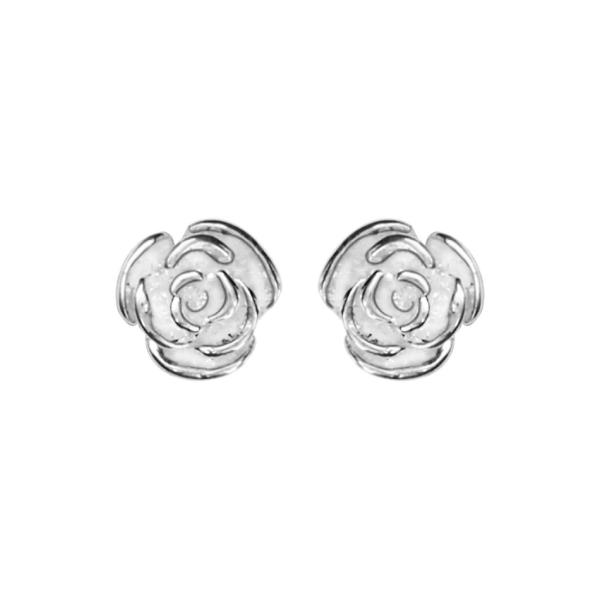 Boucles d'oreilles Argent 925 Petite Fleur