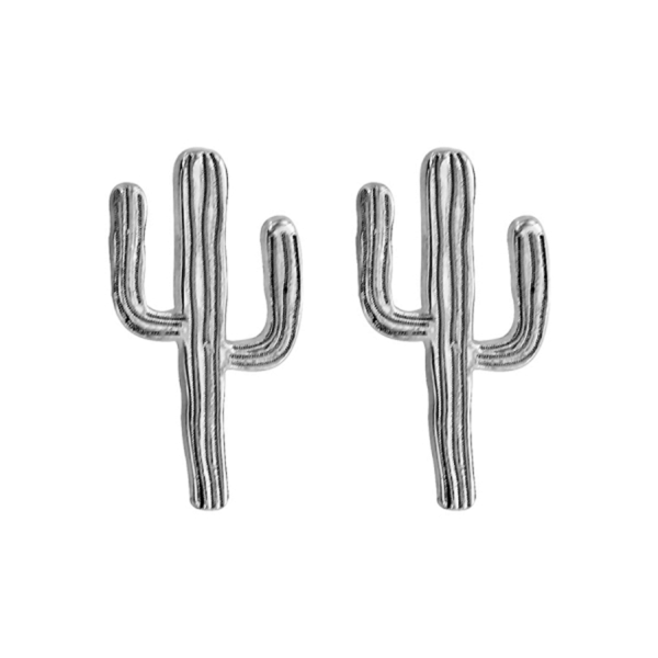 Boucles d'oreilles Argent 925 Cactus