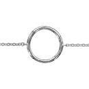 Bracelet Argent 925 avec Anneau 15 mm