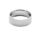 Bague Alliance Argent 925 Ruban 7 mm