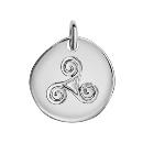 Pendentif Argent 925 Triskel 18 mm Option Gravure