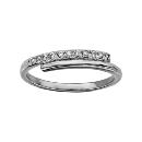 Bague Argent 925 Bâton Zirconium Sertis