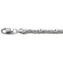 Bracelet Argent 925 Triple Chaîne Torsadé Boules