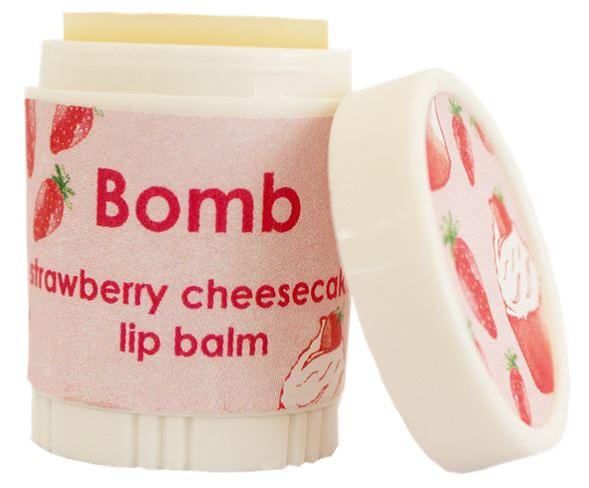 Baume à lèvres Bomb Cosmetics Strawberry Cheesecake