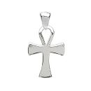 Pendentif Argent 925 Grande Croix Egyptienne