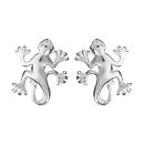 Boucles d'oreilles Argent 925 Salamandre