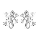 Boucles d'oreilles Argent 925 Salamandre