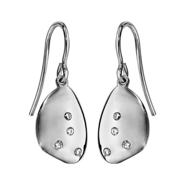 Boucles d'Oreilles Argent 925 Zirconium Sertis