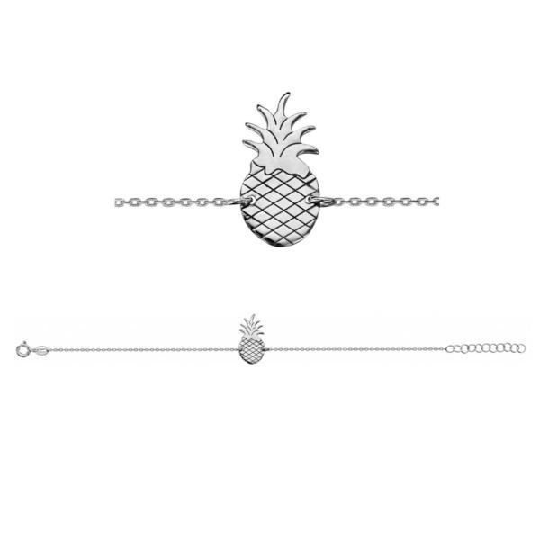 Bracelet Argent 925 Ananas