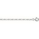 Bracelet Argent 925 Maille Figaro 1+1 2 mm