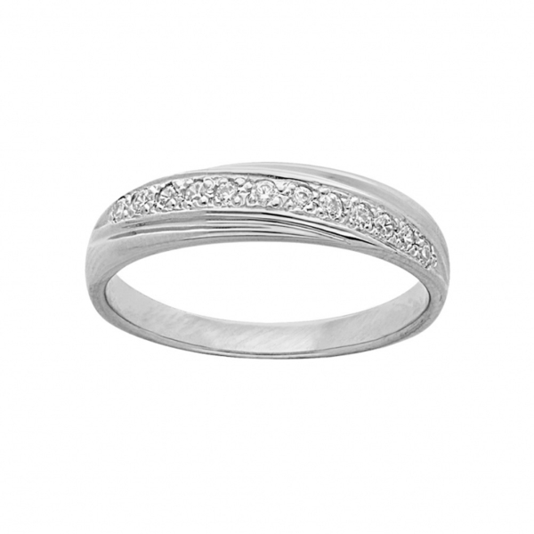 Bague Argent 925 Platiné Grande