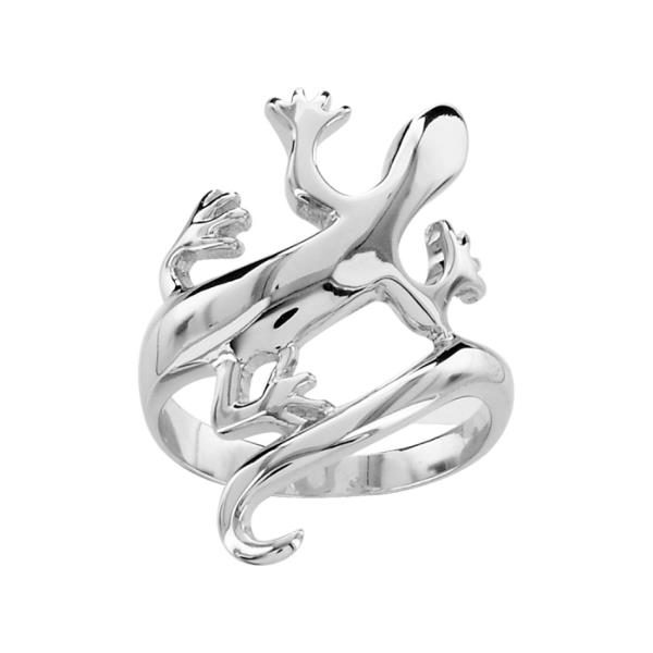 Bague Argent 925 Grosse Salamandre