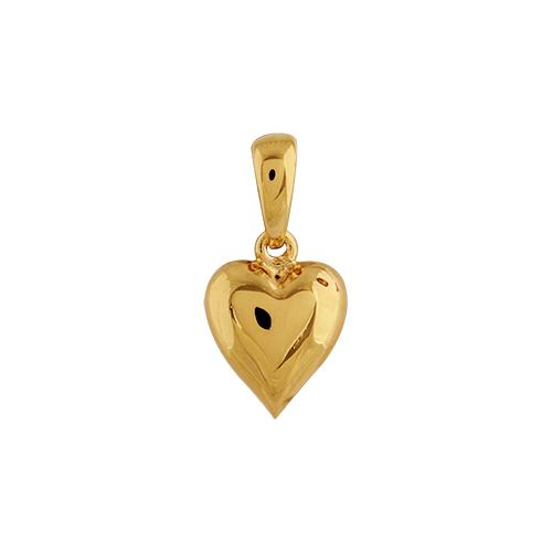 Pendentif Plaqué Or Petit Coeur