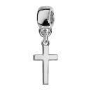 Charms Argent 925 Suspendu Croix