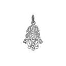 Pendentif Argent 925 Religieux Petite Main de Fatma