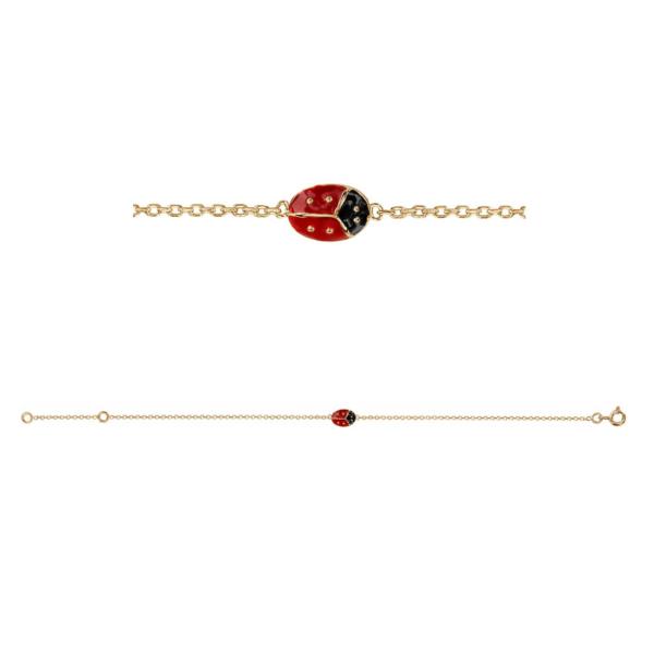 Bracelet Plaqué Or Coccinelle