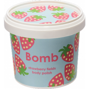 Beurre de Douche Exfoliant Corps Bomb Cosmetics Strawberry Fields