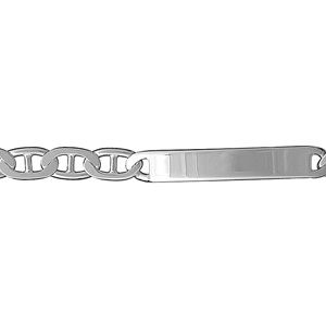 Gourmette Argent 925 Maille Marine 7 mm