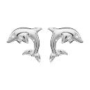 Boucles d'oreilles Argent 925 Dauphin