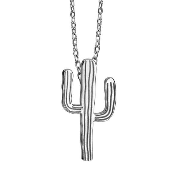 Collier Argent 925 Cactus