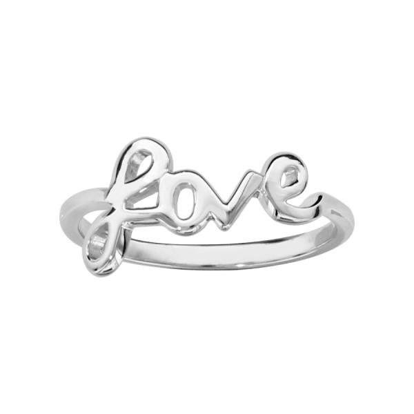 Bague Argent 925 Love Lisse