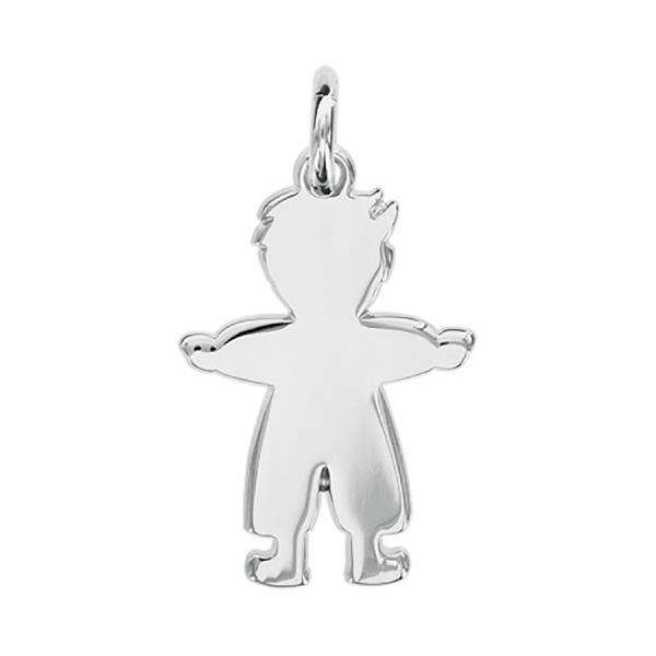 Pendentif Argent 925 Petit Garçon à Graver