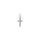 Pendentif Argent 925 Religieux Petite Croix Plate