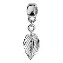 Charms Argent 925 Suspendu Feuille