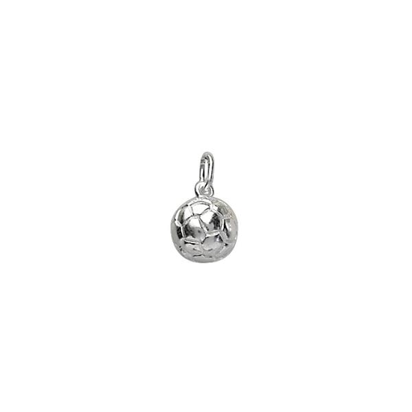 Pendentif Argent 925 Ballon de Foot 9 mm