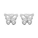 Boucles d'oreilles Argent 925 Papillon