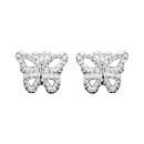 Boucles d'oreilles Argent 925 Papillon