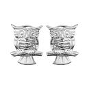 Boucles d'oreilles Argent 925 Chouette