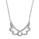 Collier Argent 925 et Zirconium Ailes d'Ange