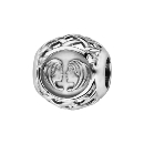 Charms Argent 925 Boule Zodiaque Gémeau