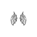 Boucles d'oreilles Argent 925 Feuille