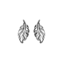 Boucles d'oreilles Argent 925 Feuille